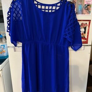 Elegant Blue Women's Top‎